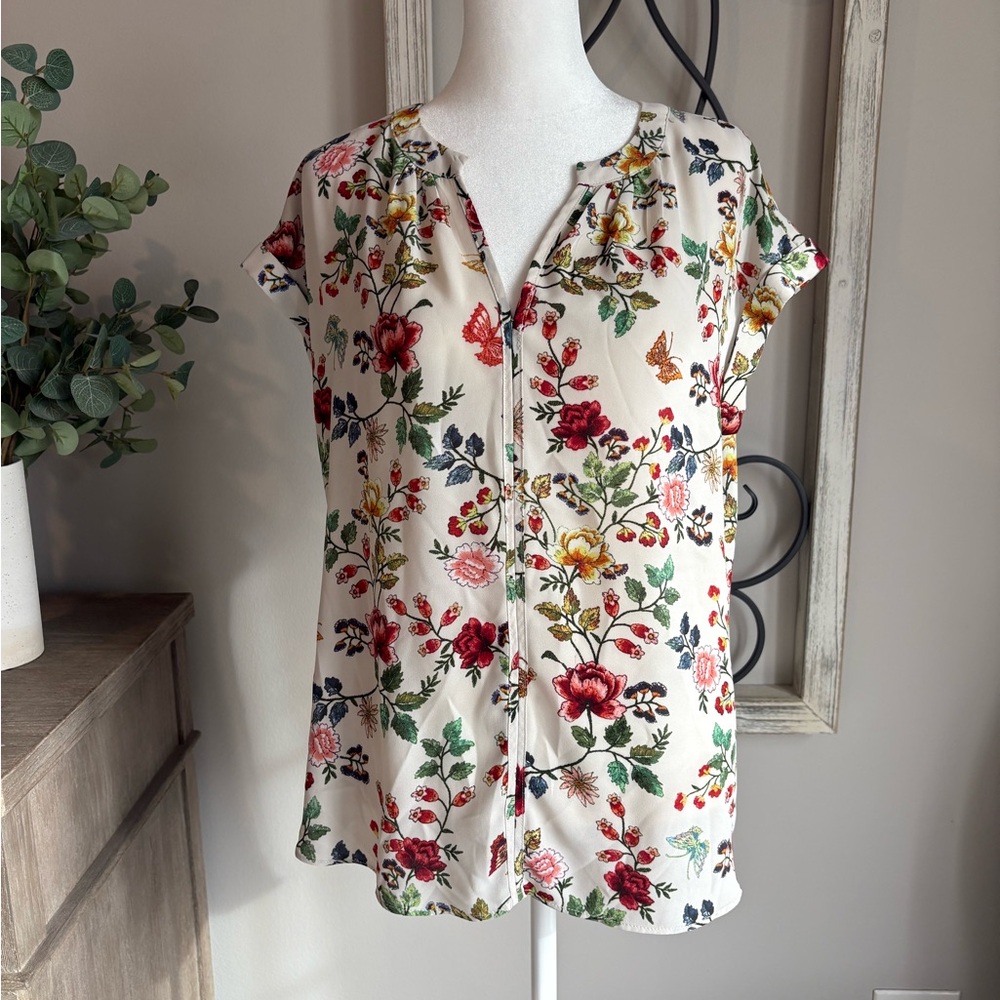 Philosophy Multicolor Floral Blouse